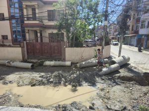 KMC’s muddy roads (Photos)