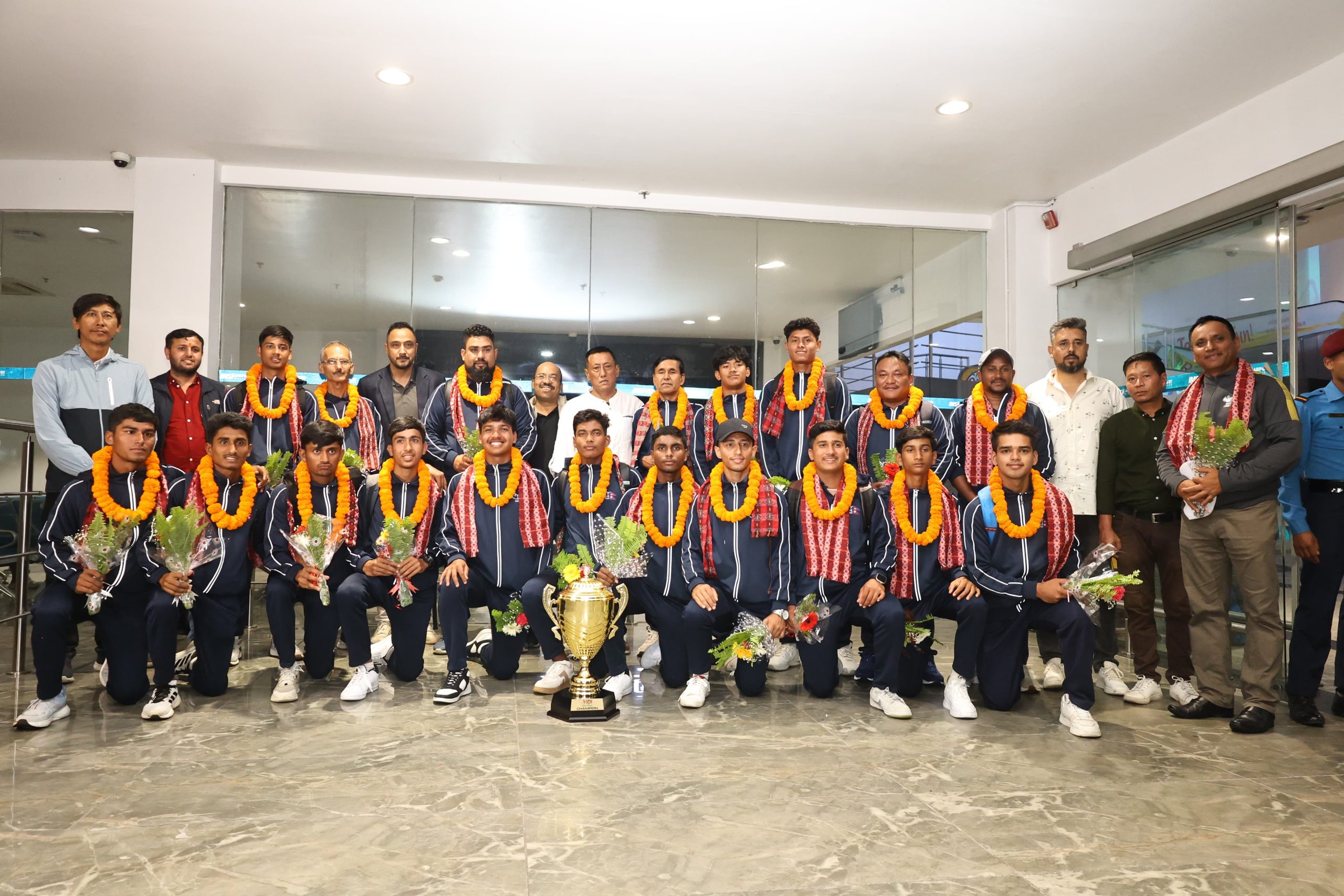 ACC U-16 Men’s East Zone Cup Champion returns home (Photos)