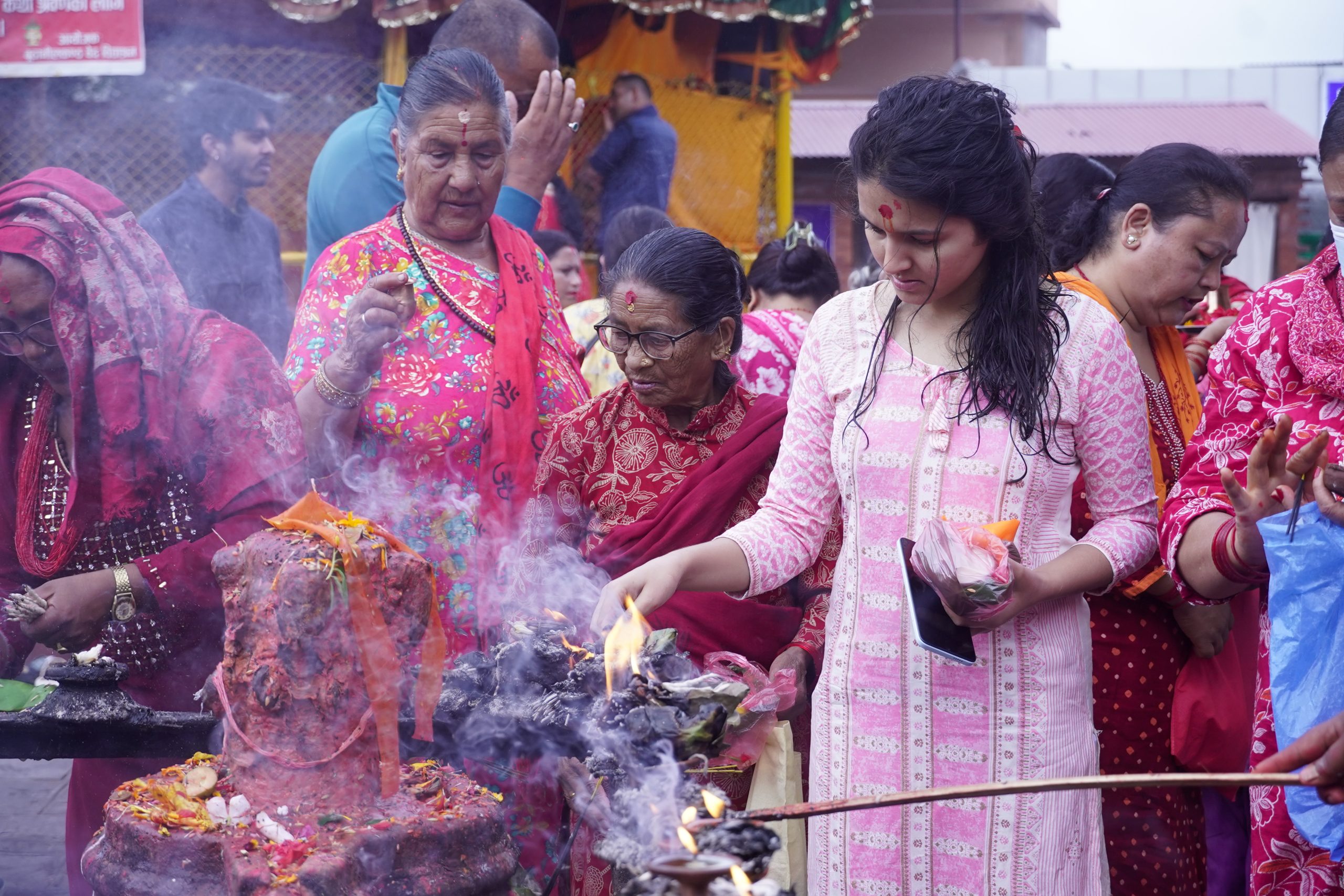 Harishayani Ekadashi: Devotees in Budhanilkantha (Photos)