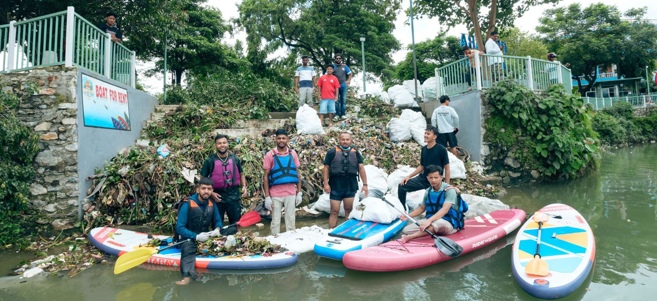 Chorepatan Youths Step Up to save Phewa Lake’s Beauty (Photos)